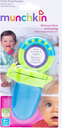 Munchkin Fabric Baby Mesh Feeder for 6+ months Light Blue