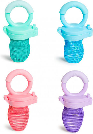 Munchkin Fabric Baby Mesh Feeder for 6+ months Light Blue