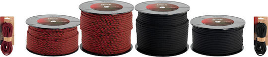 Aramid Kletterseil 6mm Rote Schwarze Fixe