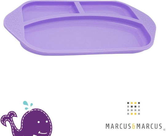 Marcus & Marcus Δίσκος Μωβ από Σιλικόνη για 6+ μηνών