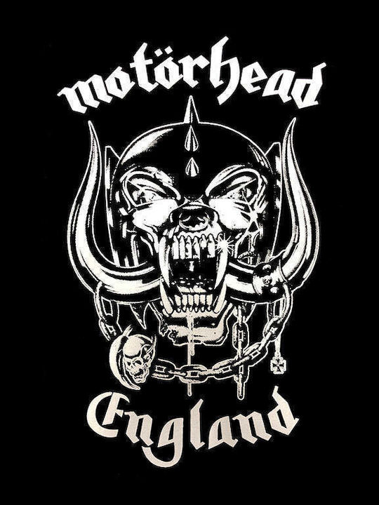 Motorhead Unisex T-shirt Βαμβακερό Μαύρο