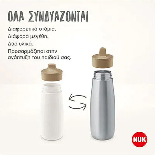Nuk Container Gray für 12+ Monate 1Stück