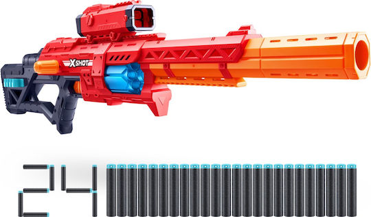 Zuru X-Shot Excel Series 1 Range X8 Foam Dart Gun Red