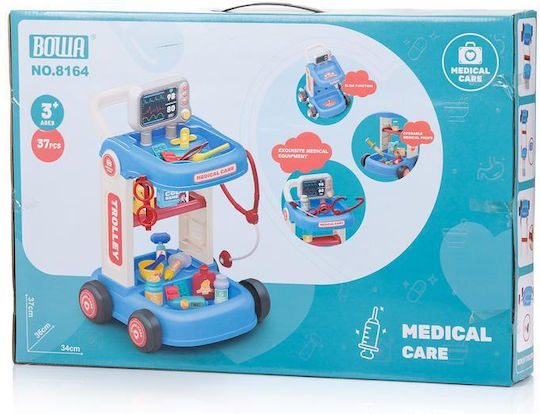 Kids Medical Set for 3+ Years 37pcs SM483759 Medical Trolley