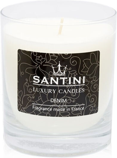 Luxoasă Lumânare Santini Denim 200g
