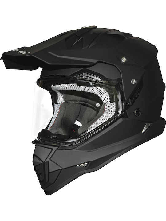 Yohe 632A SV On-Off με Sun Visor ECE 22.06 Black Matt Yohe 632A SV On-Off με Sun Visor ECE 22.06 Black Matt