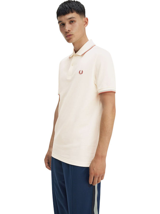 Herrenblusen Polo Kurzarm T-Shirts Beige