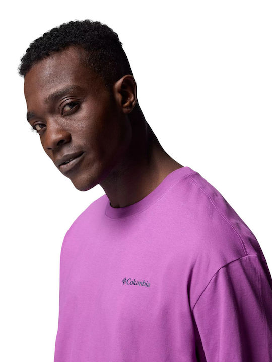 Αθλητικό T-shirt Μωβ