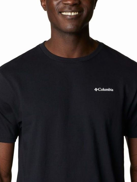 North Cascades Αθλητικό T-shirt Μαύρο