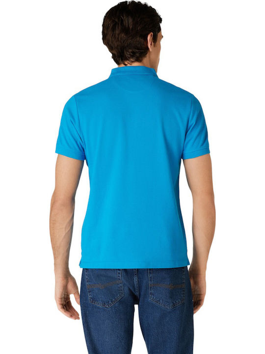 s.Oliver Red Label Polo Herrenbluse Blau