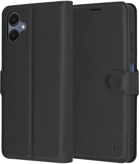 Book Δερμάτινο Μαύρο (Samsung Galaxy A06, SKYDDAR INNOVATION)