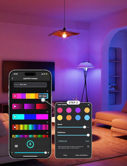 Teckin LED-Lampen für Fassung E27 4Stück
