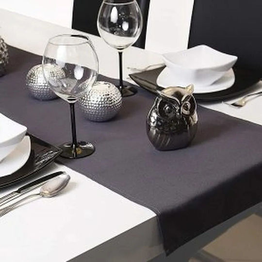 Kotonia Home Ράνερ Σετ Anthracite Gray 45x180εκ.