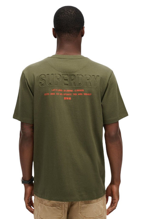 Superdry D2 Sdcd T-shirt Olive