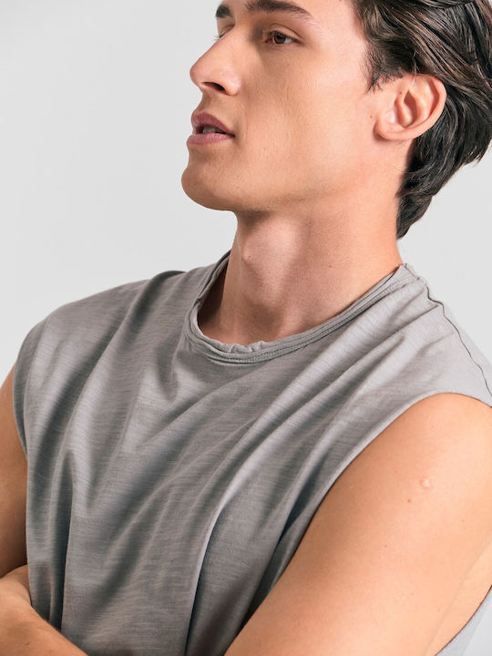 T-shirt Σκούρο Γκρι