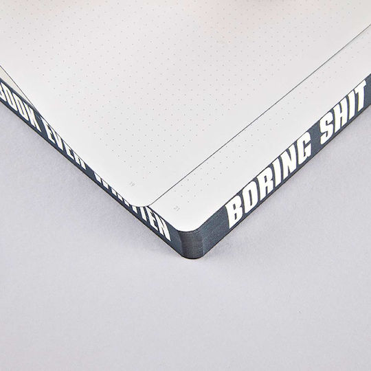 Nuuna Notebook with Blank Pages Black
