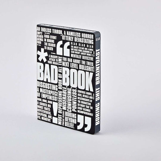 Nuuna Notebook with Blank Pages Black