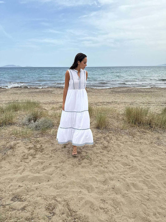Summer Maxi Dress White