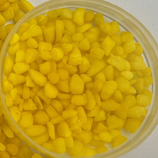 Epigasos Aquarium Gravel Yellow Diameter 1-3mm 0.5kg