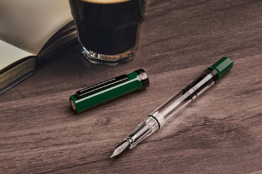 Twsbi Kalligraphiefüller Stummel mit Rot Tinte