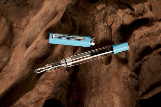 Twsbi Piston Filling Calligraphy Pen Stub with Red Ink