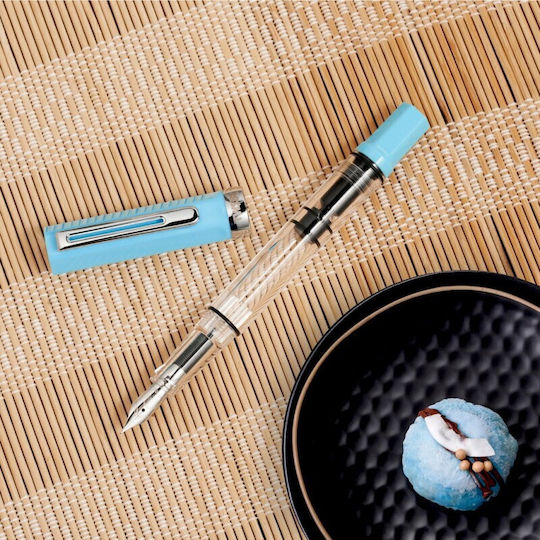 Twsbi Piston Filling Calligraphy Pen Stub with Red Ink