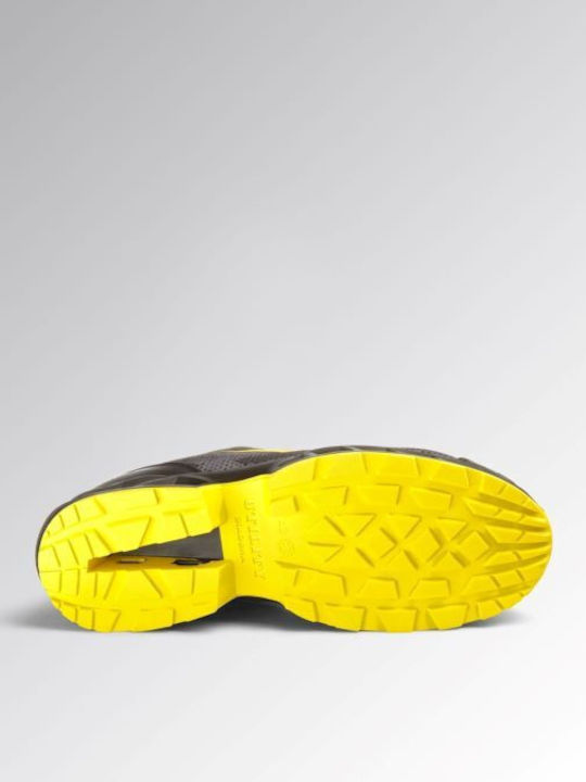 Utility Diadora Waterproof Safety Shoe Shark Stable Impact Low S3S FO SR SC ESD Black Grey EN ISO 20345:2022 181158