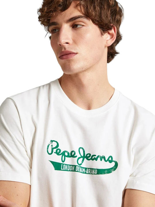 E2 Drop 2 Claude T-shirt Εκρου
