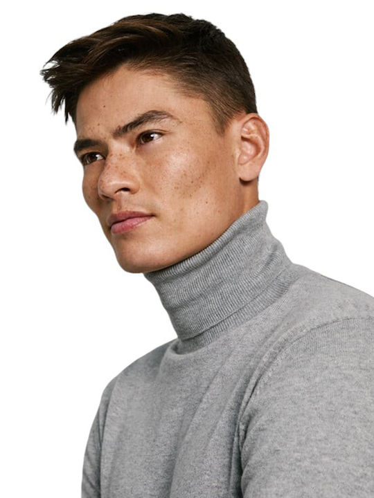 Andre Long Sleeve Sweater Gray