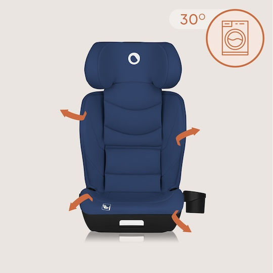 Lionelo Neal Καθισματάκι Αυτοκινήτου High-back Booster i-Size με Isofix Blue Navy