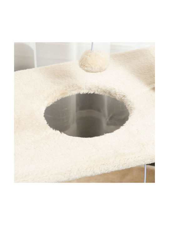 Pawhut Scratching Post Cat Trees Brown 60x30x76cm