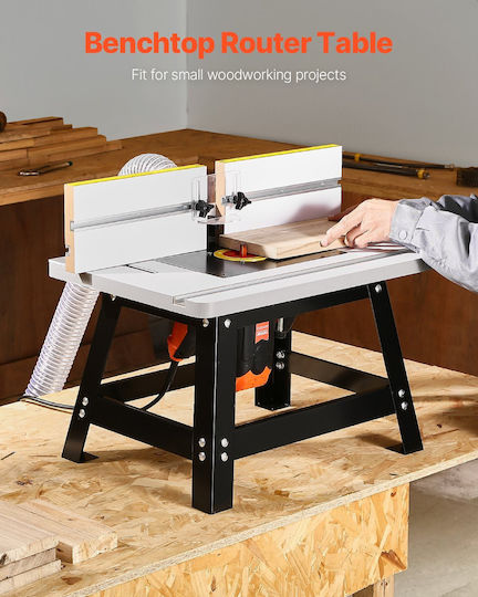 Vevor Tisch 24 x 15,7 Zoll Staubabsaugung Deckel Oberer Tür MDF