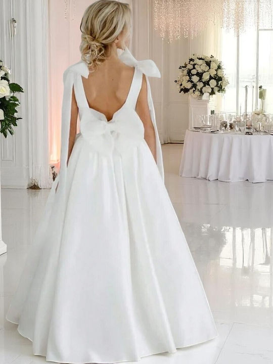 Kinderkleid Ärmellos Für Blumenmädchen Weiß