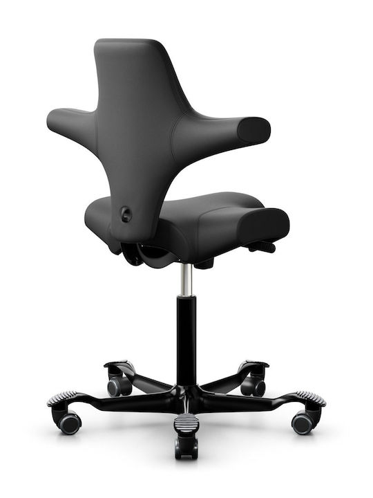 HAG Capisco 8106 Scaun De Birou Cu Brațe Negre