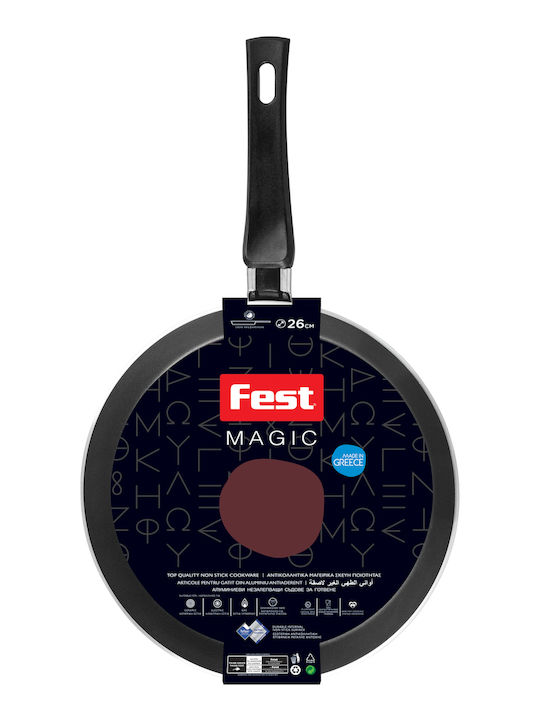 Fest Magic Crepe Maker made of Aluminum with Non-Stick Coating 26cm