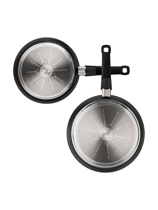 Fissler Adamant Comfort Pans Set of Aluminum with Non-stick Coating 2pcs
