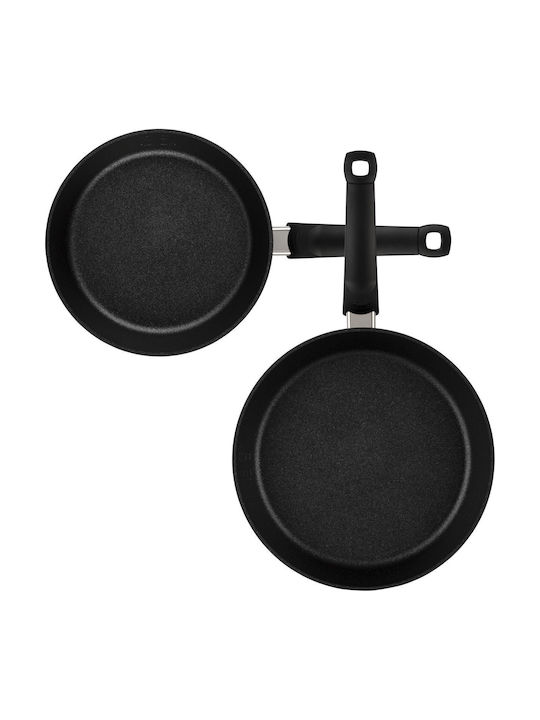 Fissler Adamant Comfort Pans Set of Aluminum with Non-stick Coating 2pcs