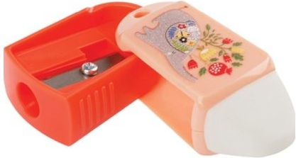 Meshu Plastic Ascuțitoare Multicolor 1buc