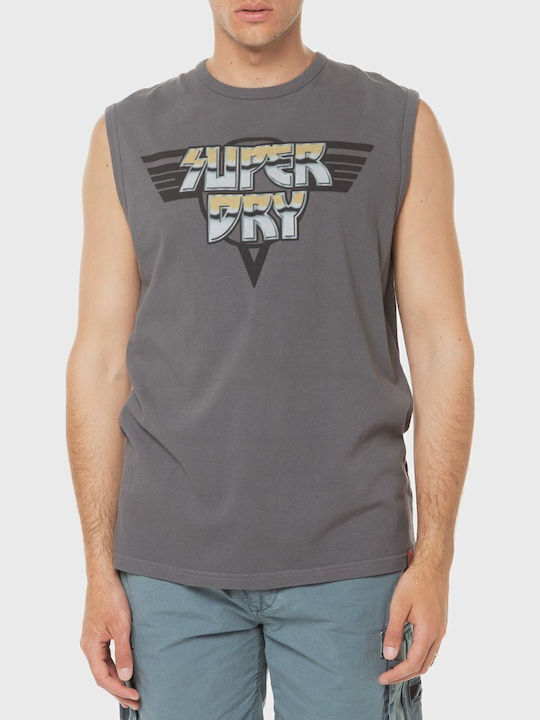 Rock Graphic Band T-shirt Gray