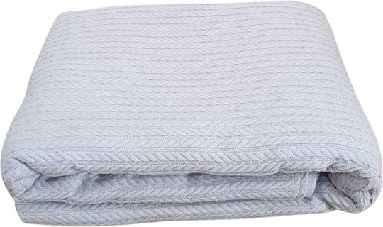 Kotonia Home Paturi & Cuverturi Pat Super King Gri 220x240cm