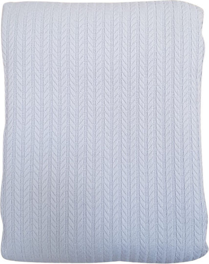 Kotonia Home Cuvertură Extra-dublu Bumbac Gri 220x240cm
