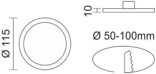 Spot Light LED Panel 8W Spot Light LED Panel 8W