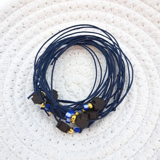 Kymi Taufe Anhänger Armbänder Blau 50 Stück