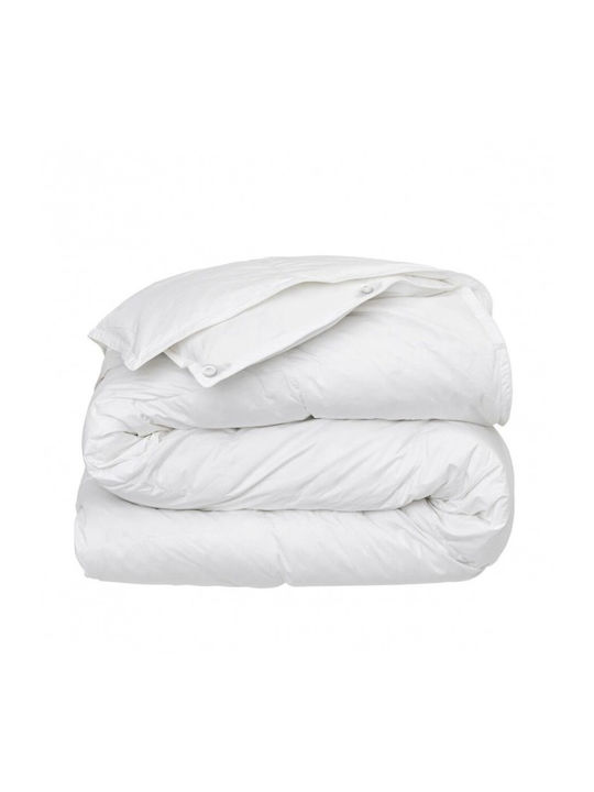Kotonia Home Pilotă Single cu Umplutură Microfiber 140x200cm Alb 450 g/mp²Gsm