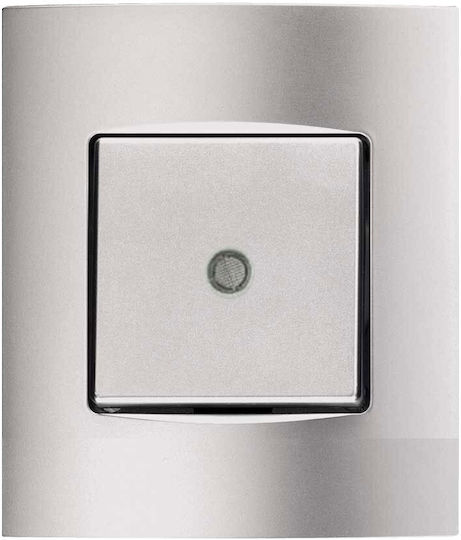 Arcada Chrome Wandschalter Licht 230V 10A