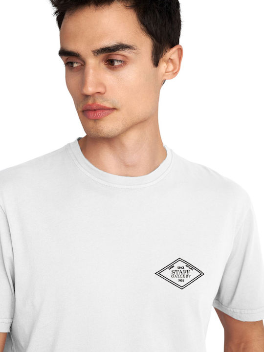 Gino T-shirt Υπόλευκο