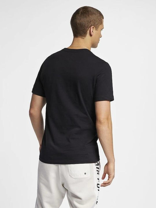 Sportswear Icon Sportliches T-Shirt Schwarz