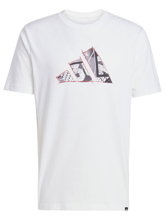 Tricou sport Alb