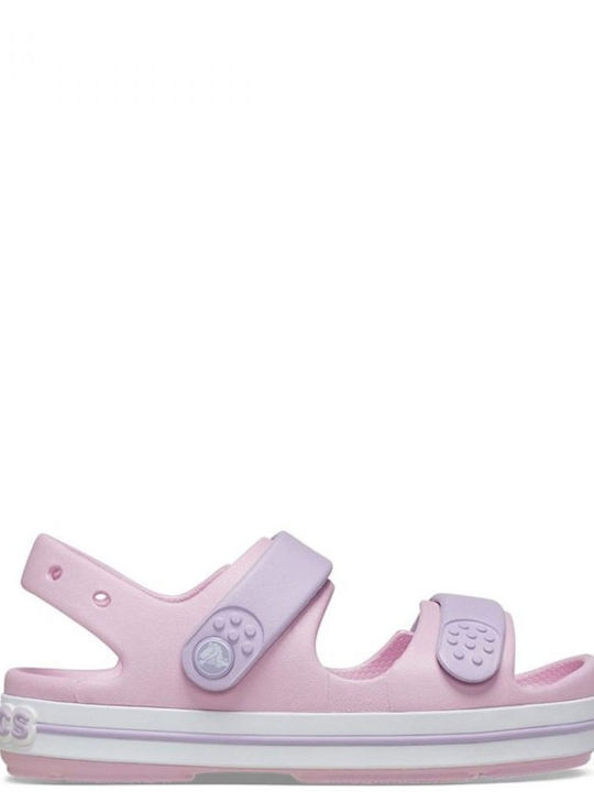 Crocband Παιδικά Ανατομικά Παπουτσάκια Θαλάσσης Ροζ
