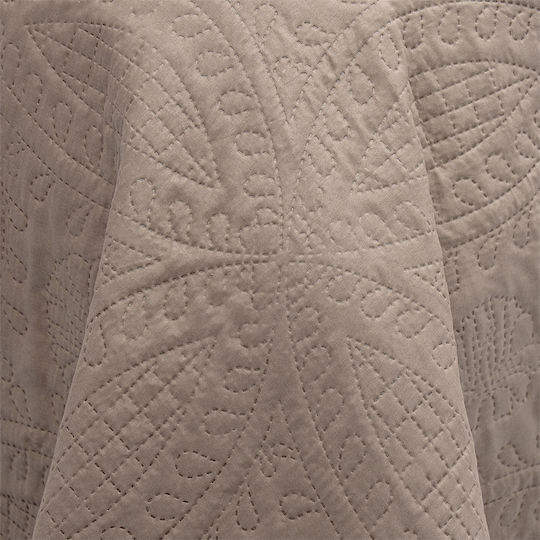 Lino Home Ligero Покривало Кингсайз Микрофибър Mocca 220x240см